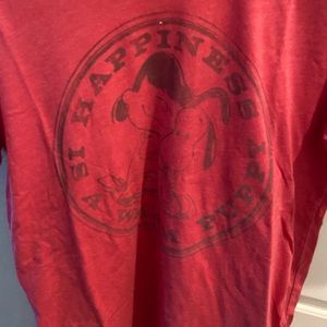 peanuts Happiness is a warm puppy family